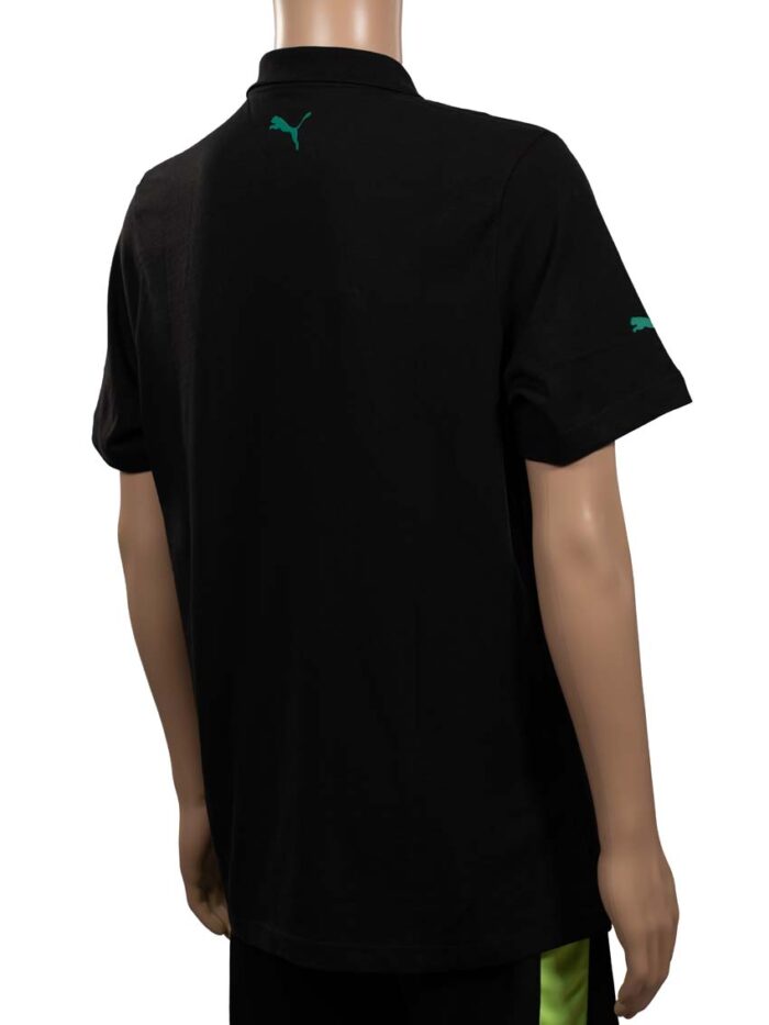Black polo shirt PUMA - Image 4