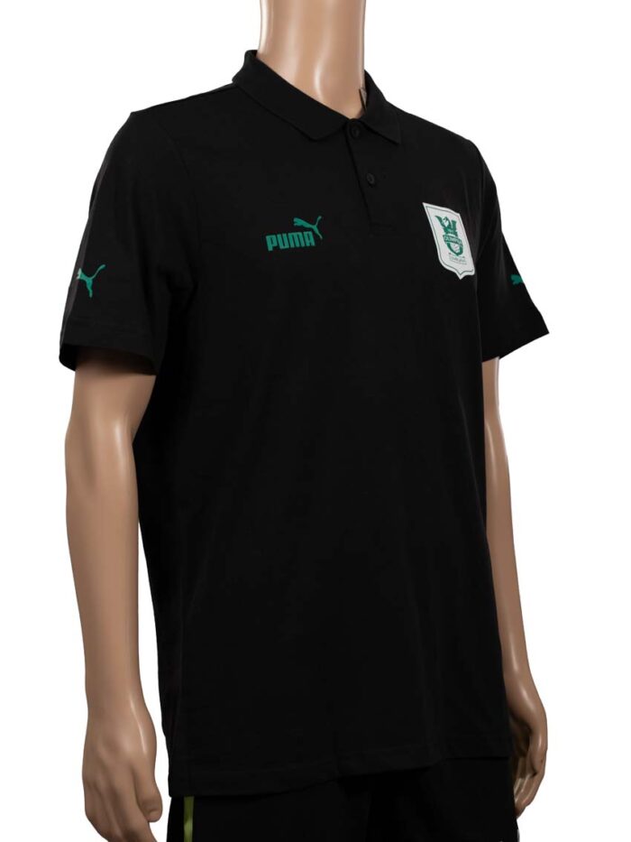 Black polo shirt PUMA - Image 2