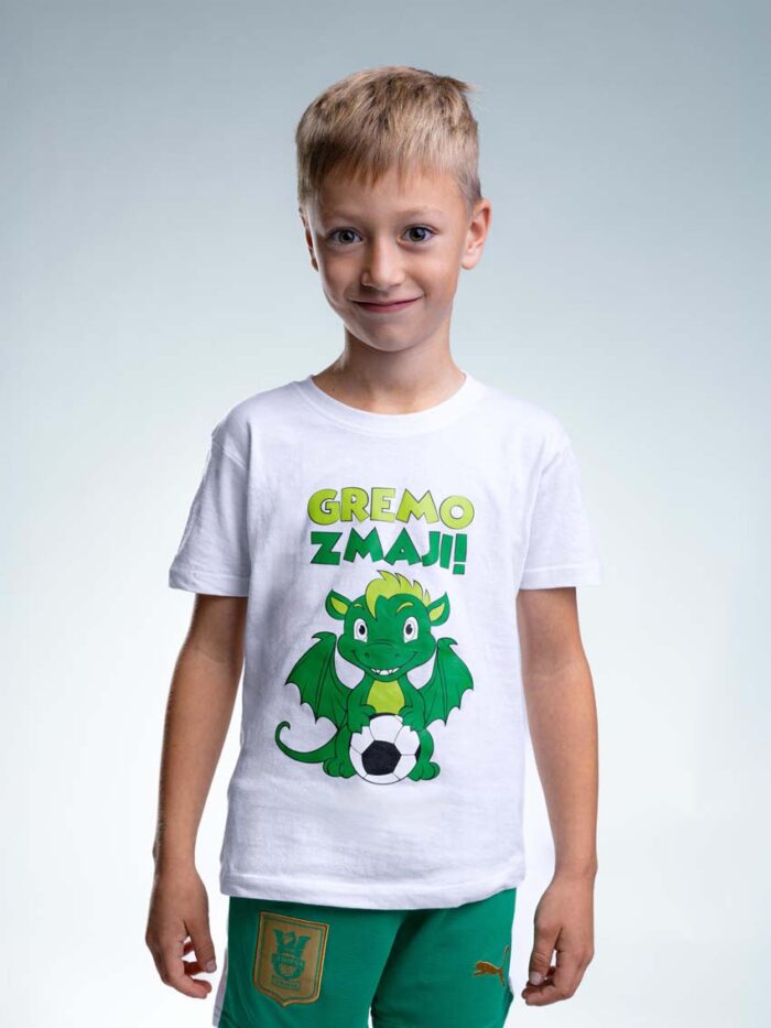 Otroška majica gremo zmaji - slika 3