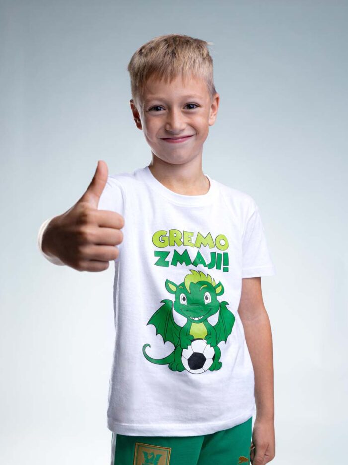 Otroška majica gremo zmaji - slika 4