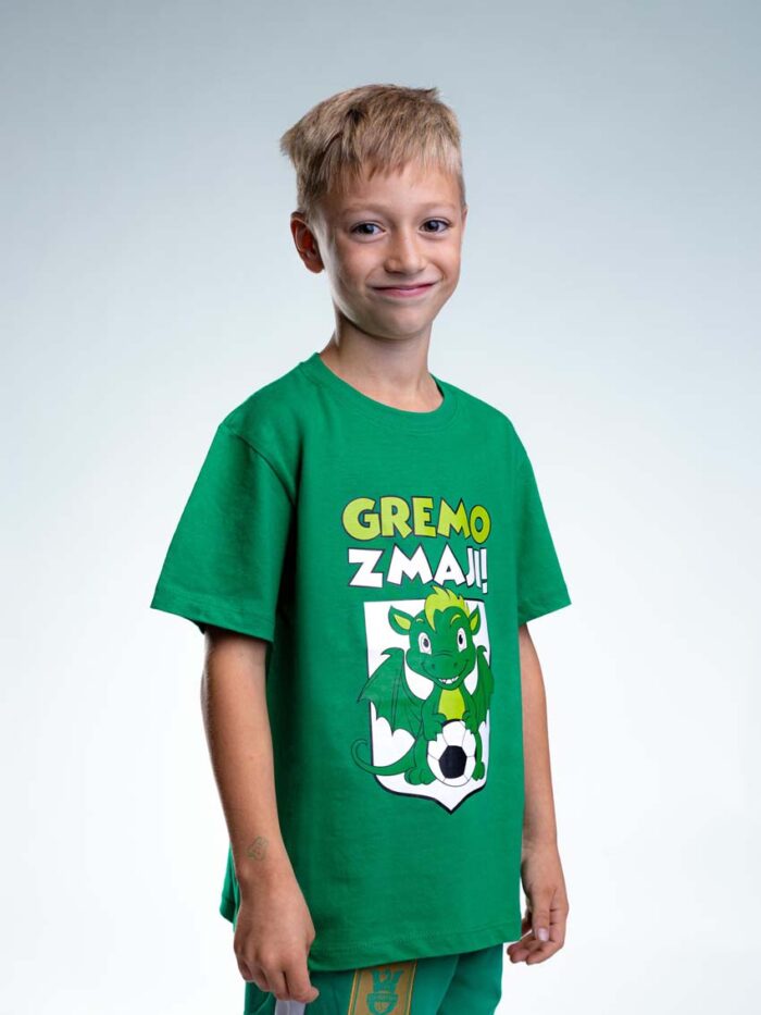 Otroška majica gremo zmaji - slika 2