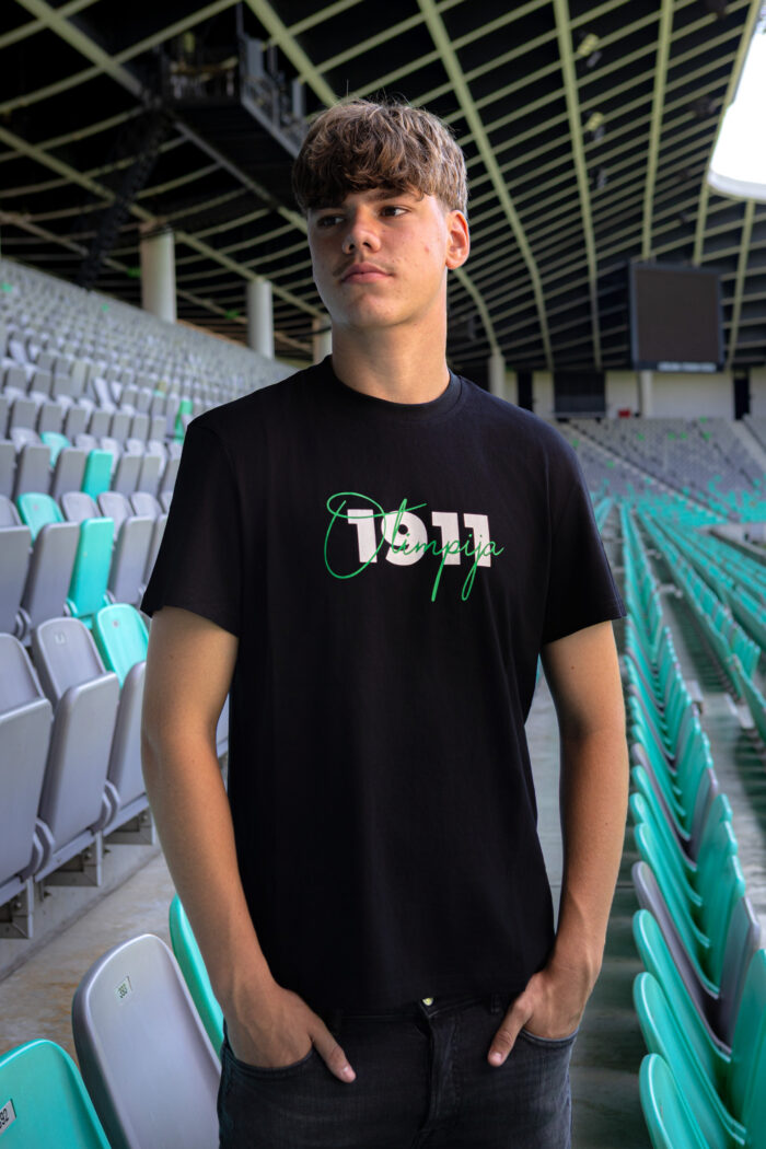 Črna majica Olimpija 1911 - slika 3