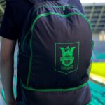 Black and Green Olimpija Backpack