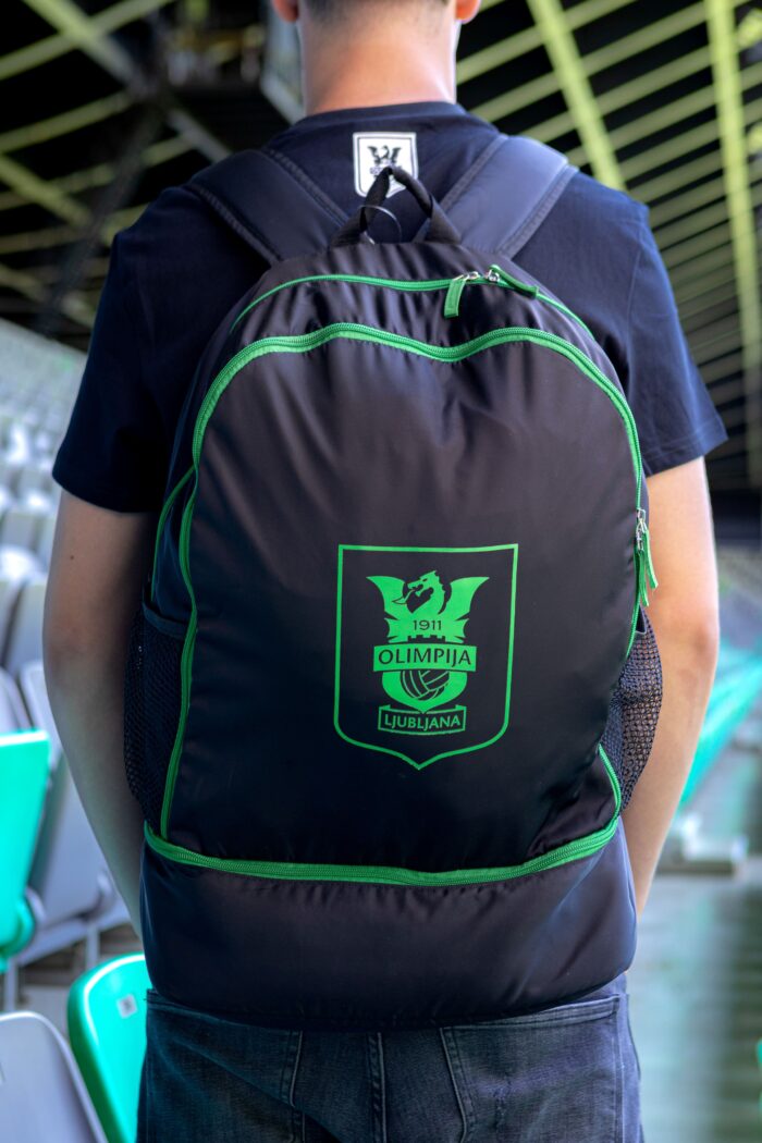 Črno zelen nahrbtnik Olimpija - slika 2